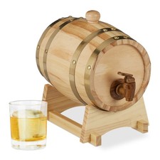 Tonneau en bois 3 litres support inclus tonneau à vin tonneau décoratif
