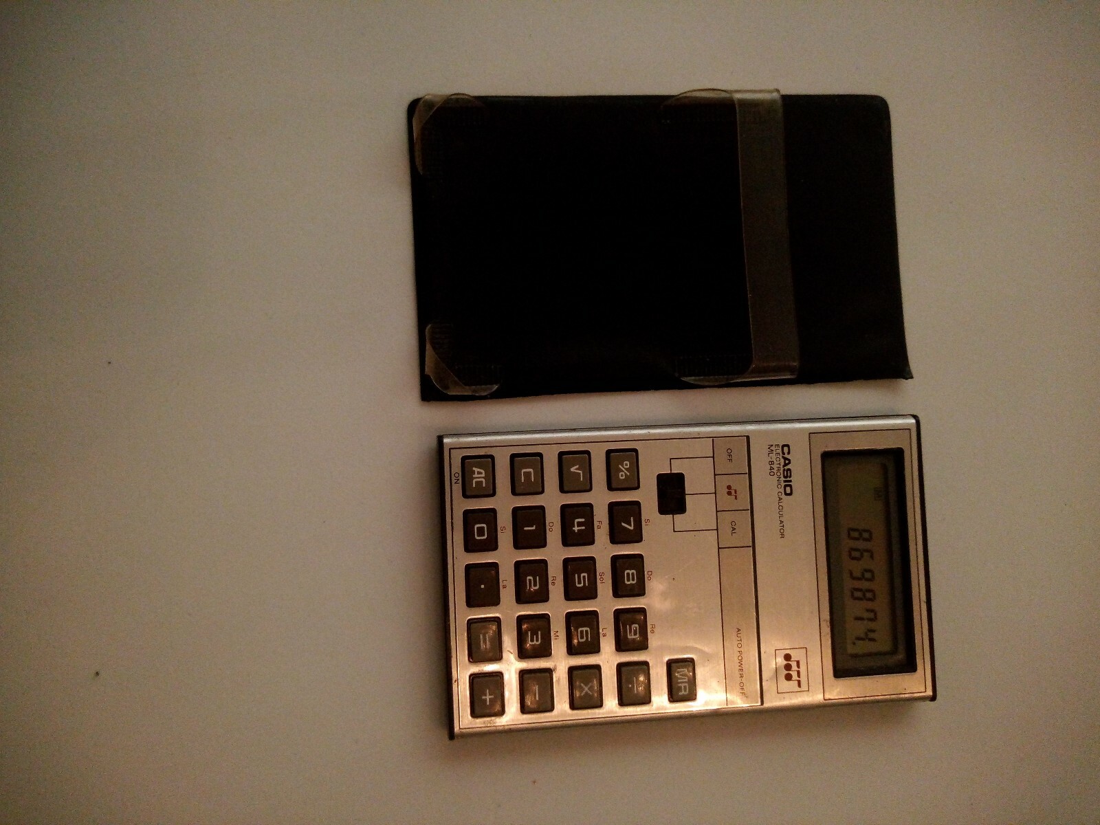 CASIO ML840 Rare Musical Calculator Full working eBay