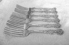 Dominick & Haff Sterling Silver *12* *Rococo* Pattern Forks *1889*All One Price
