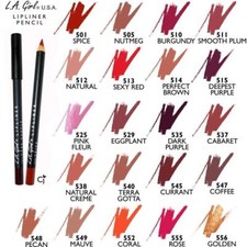 L A Girl Best Quality Lipliner Pencil And Eyeliner- Made in USA -All Shades 