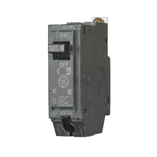 GE THQB1130HID Circuit Breaker,30A,Bolt On,120/240V,1P 3HXT3