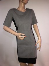 New J.Crew Factory A9687 Colorblock Ponte Dress SZ 2