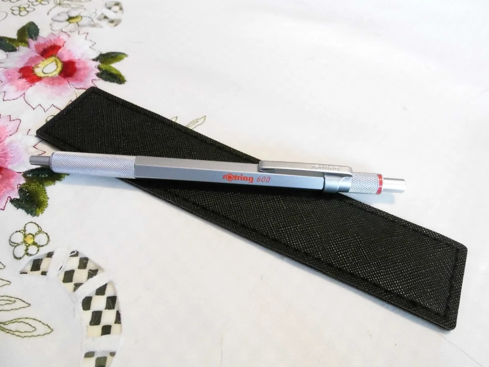 rOtring 600 Druck-Kugelschreiber NEU! + sehrgut,  im Einstecketui + org. Karton - Bild 2 von 4