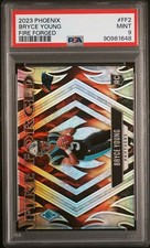 2023 Panini Phoenix Fire Forged Silver #FF2 Bryce Young PSA 9