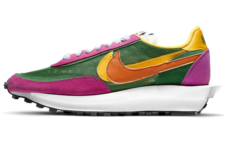 Size 4 - sacai x Nike LDWaffle Pine Green for sale online | eBay