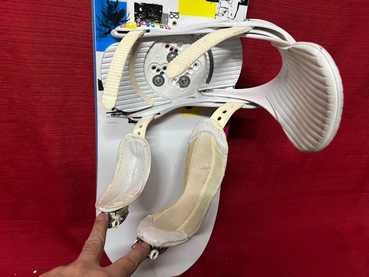 Burton Troop 151 cm snowboard matching large Burton Lexa bindings