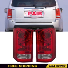 For Honda Pilot 2009-2014 2015 Left&Right Side Rear Tail Lamp Pair Tail Lights
