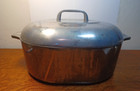 Vintage Magnalite Ghc 8 Qt. Aluminum Oval Roaster Dutch Oven + Lid Usa Jbds