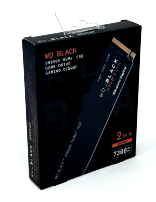 Western Digital WD_BLACK SN850X 2TB NVMe Internal SSD (WDS200T2X0E