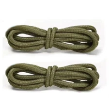 Military Green Heavy Duty Thick Replacement Round Rope Boot Sneakers Shoe Laces