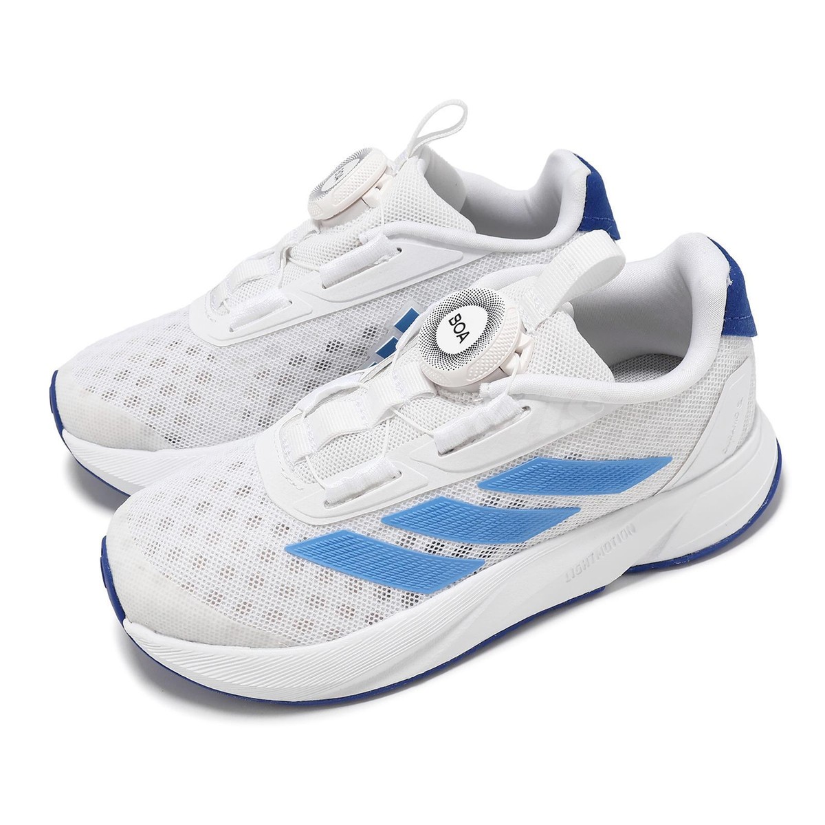 adidas Duramo SL Boa K Cloud White Blue Burst Kids Preschool