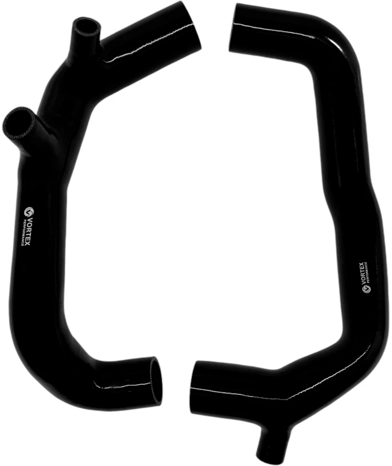 Tubo de entrada turbo 2 pulgadas para BMW N54 335xi 335i 535i - NEGRO Foto 2 de 4