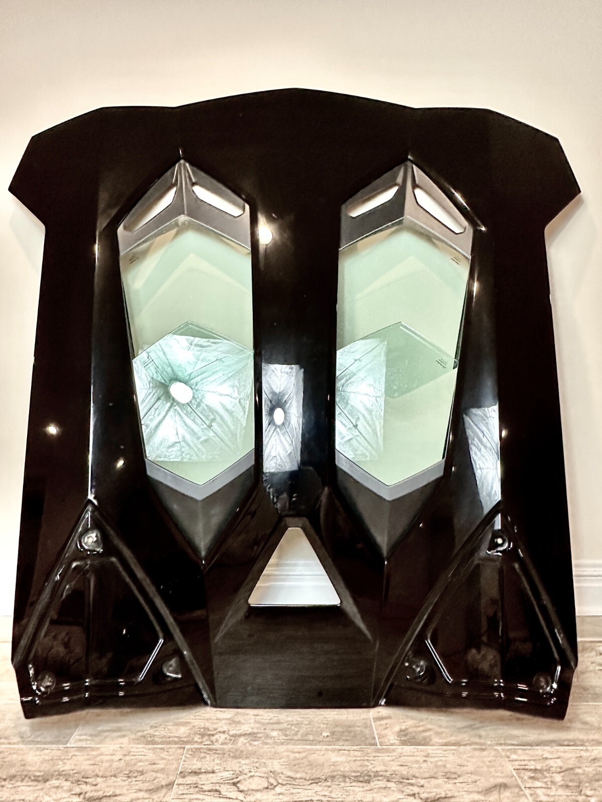 OEM LAMBORGHINI AVENTADOR ROADSTER LP700 LP750 REAR HOOD GLASS BONNET 475827025