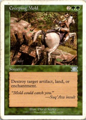 Creeping Mold Magic The Gathering Sixth Card Light Play X4