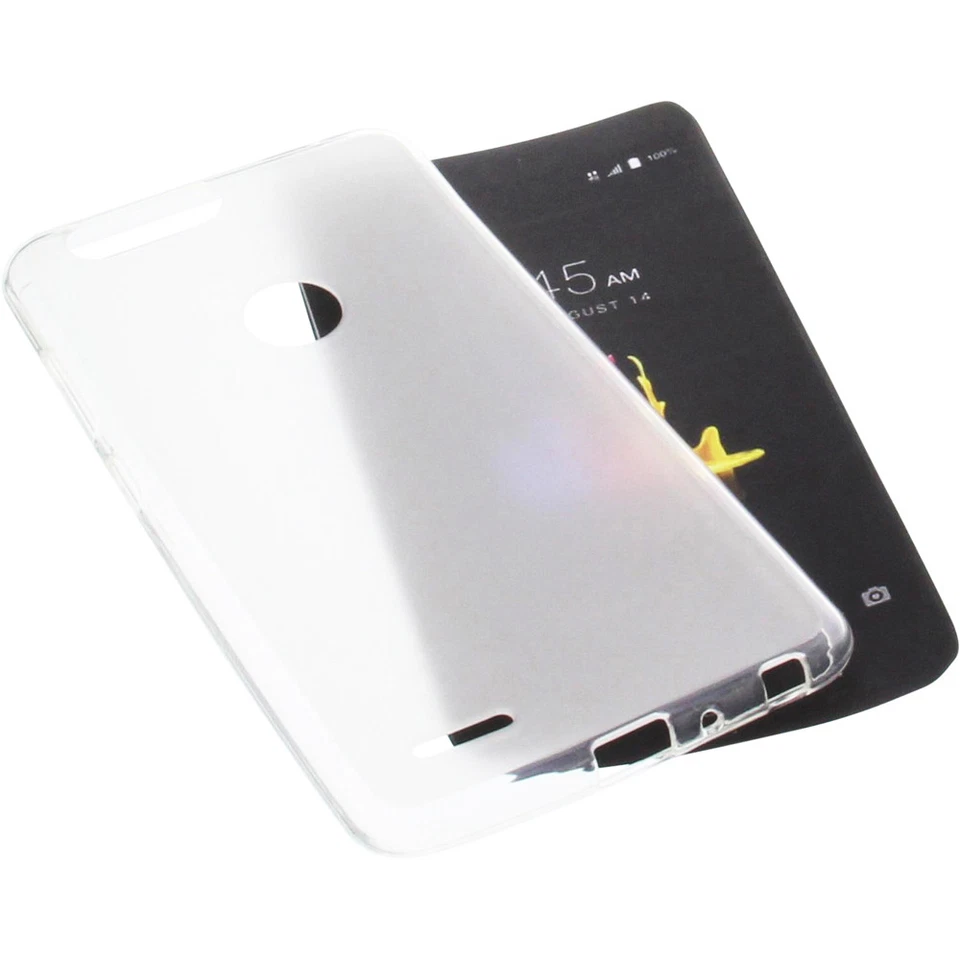 Custodia per ZTE Z Max Z982 Custodia Cellulare TPU Gomma Custodia Trasparente - Immagine 2 di 4