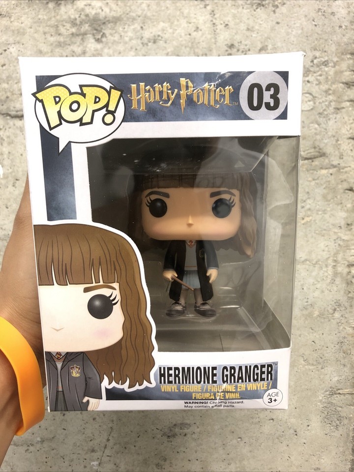 Pop 03 Funko 058609 Pop Harry Potter 03 Hermione Granger Figure With Protector ...