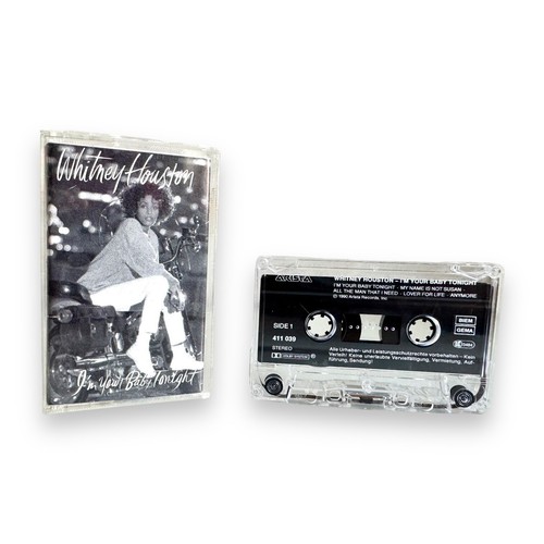 Whitney Houston I'm Your Baby Tonight Cassette Tape Album (1990) Arista 411 039 - Picture 1 of 16