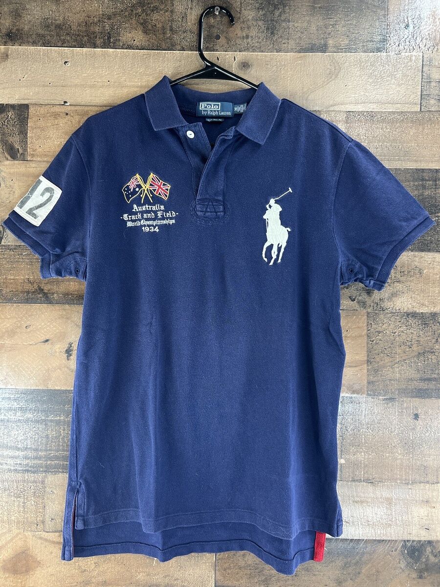 Ralph Lauren Australia Track&Field 012 Polo Tshirt M World Ralph Lauren Australia Track&Field 012 Polo Tshirt M World
