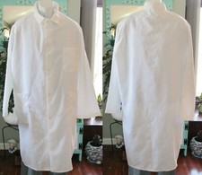 Best Medical L/S Lab Coat Snaps 3 Pocket  Side vents 44" Length Size 3X White