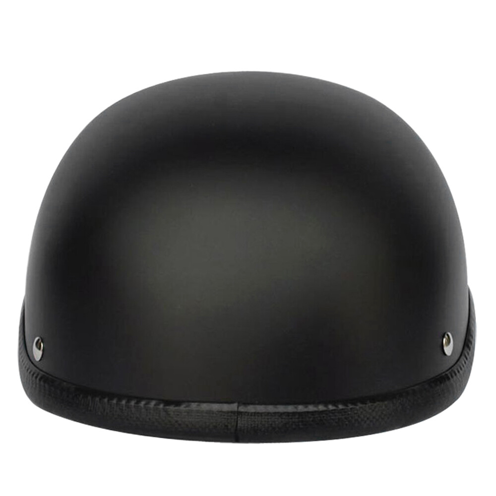 Black Gladiator Novelty Motorcycle Half Helmet Harley Cap Skull Cap