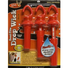 HME Products Seal-Tite Drop Wick 3pk Scent Dispenser Orange DW-O #00802