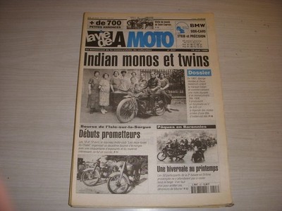 LA VIE DE LA MOTO LVM 227 05.98 INDIAN MONOS und TWINS JONGHI NOUGIER