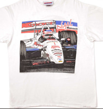 Vtg Racing NIGEL MANSELL Graphic TEE T Shirt 1994  XL MADE IN USA Sealed NEW