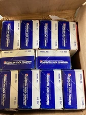 American Lock A50 Padlock, Keyed Standard Shackle,  Steel Lot Of 60 Full Case