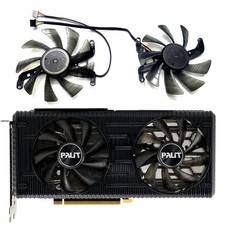 Replacment Graphics Card Cooling Fan for PALIT RTX3050 3060 3060ti 8GB Dual OC