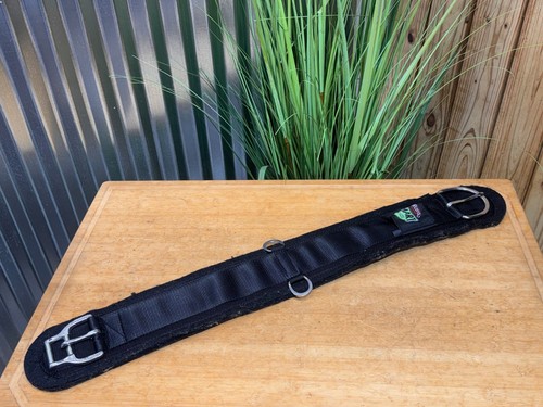 Weaver Smart Cinch Black Felt Western Horse Cinch Girth ~34" ~ Used 1X