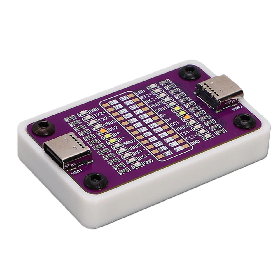 USB C Cable Tester 24 Pin Power And Data Transfer Test Board - Image 1 of 4