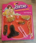 NRFB Mattel Barbie Fashion Add-Ons Vintage Wig & Hair Accessories for 11" Dolls