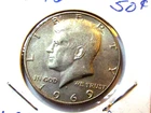 1969 D  Kennedy Half Dollar  40% Silver  Circulated AU