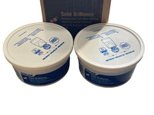 (2) Ecolab Concentrated Solid Brilliance Rinse Additive Formula 6125395