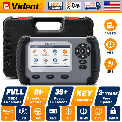 2026 Newest Vident iAuto702Pro 2 System diagnosis for ABS & SRS Read/Clean codes