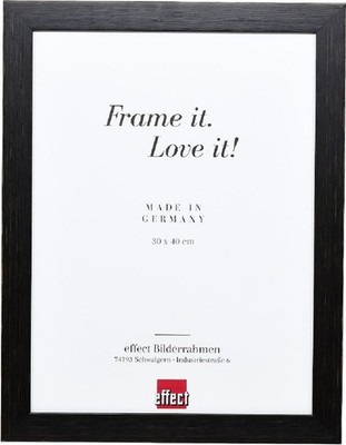 Effect Bilderrahmen 2312 schwarz 50x60 cm Acrylglas