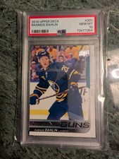 2018-19 Upper Deck - Young Guns Rasmus Dahlin #201 (RC) PSA 10