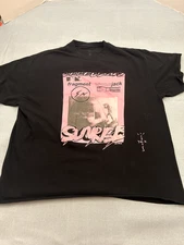 Travis Scott x Fragment Cactus Jack Pink Sunrise Tee XL Rare Streetwear Graphic
