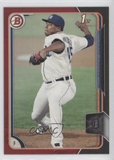 2015 Bowman Prospects Black-Red Jose Valdez #BP139 g6p