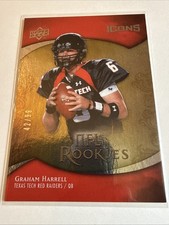 2009 Upper Deck Icons - NFL Rookies Graham Harrell #137 /99 (RC) Serial # 42/99
