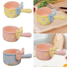 French Onion Soup Bowl Oven Baked Rice Bowl with Handles Tableware Ceramic Soup