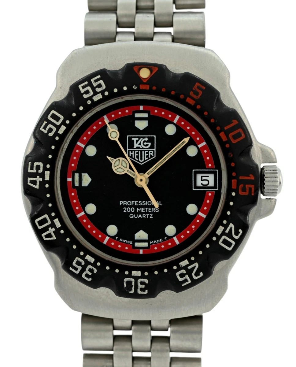 TAG Heuer Formula 1 Men 200 m (20 ATM) Water Resistance