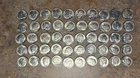 1964D 50 Coin Roll Silver Roosevelt Dimes. Uncirculated Nice!