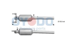 Oyodo 20N0085-OYO soot/particulate filter, exhaust system for Mercedes-Benz
