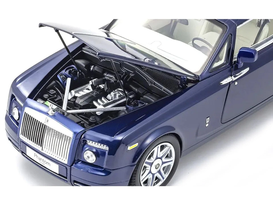 Rolls Royce Phantom cupé Kyosho 1/18 azul metálico KS08862BLM Foto 4 de 4