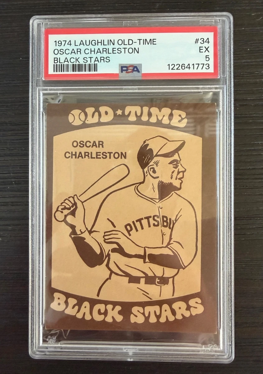 1974 Laughlin Old Time Black Stars - Oscar Charleston #34 for sale