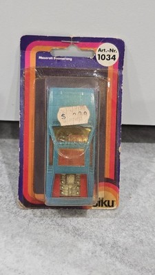 Extremely Rare Siku Super Maserati Boomerang #1034 OLD CARD Made In West Germany