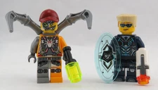 LEGO ULTRA AGENTS MINIFIGURE AGENT TREY SWIFT  & SPYCLOPS  FREE SHIPPING