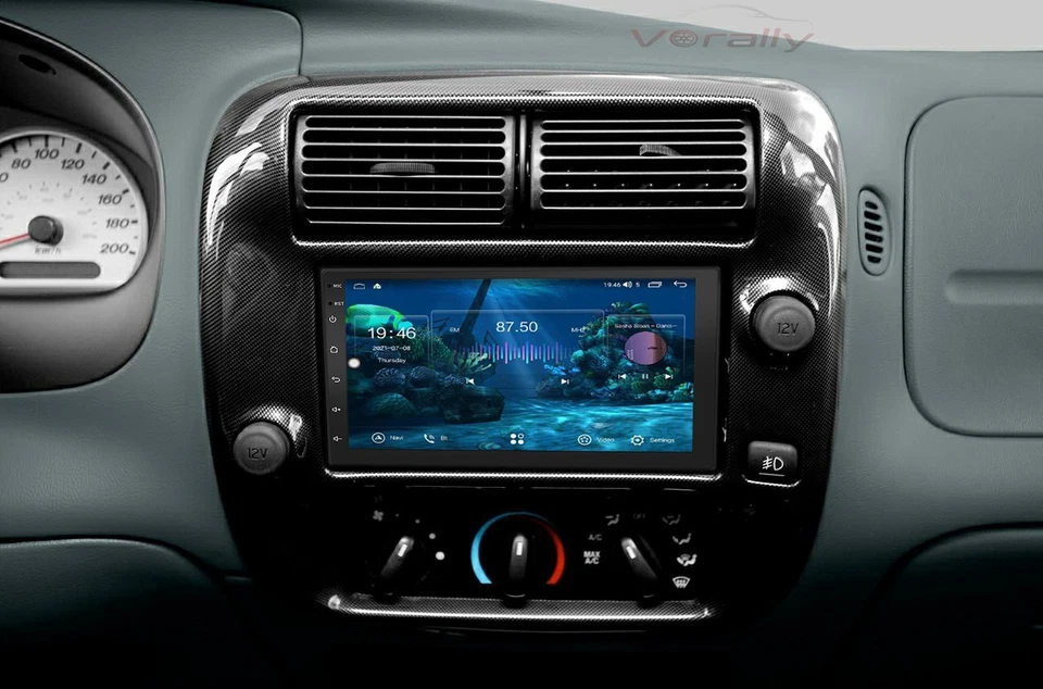 Rádio estéreo CarPlay para 1999-2009 Mazda B3000 B4000 série B caminhões Android GPS - Imagem 2 de 4