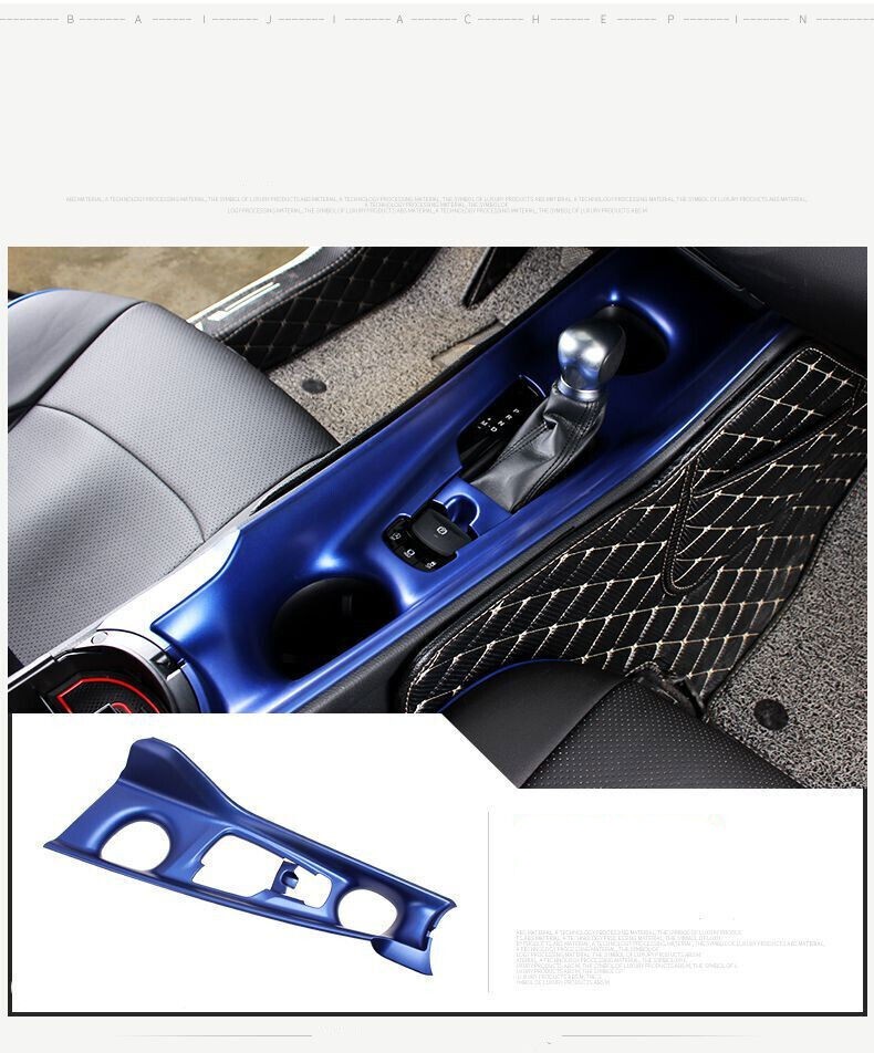 22X Blue Interior Decor Cover Trim Accessories Kit For Toyota C-HR